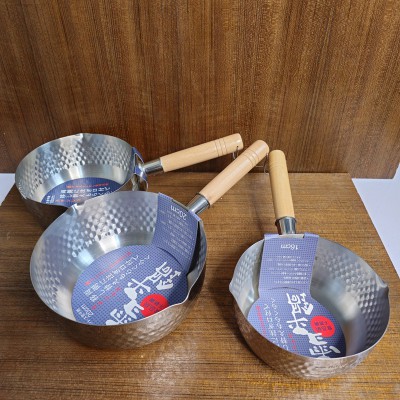 SS Milk Pot/Pan 3pcs Set – 16cm, 18cm & 20cm (Silver Edition)
