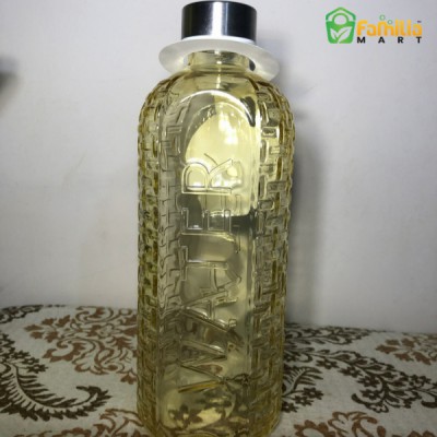 Premium Golden Crystal Glass Water Bottle 1000ML