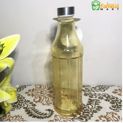 Golden Premium Crystal Glass Water Bottle 1000ML