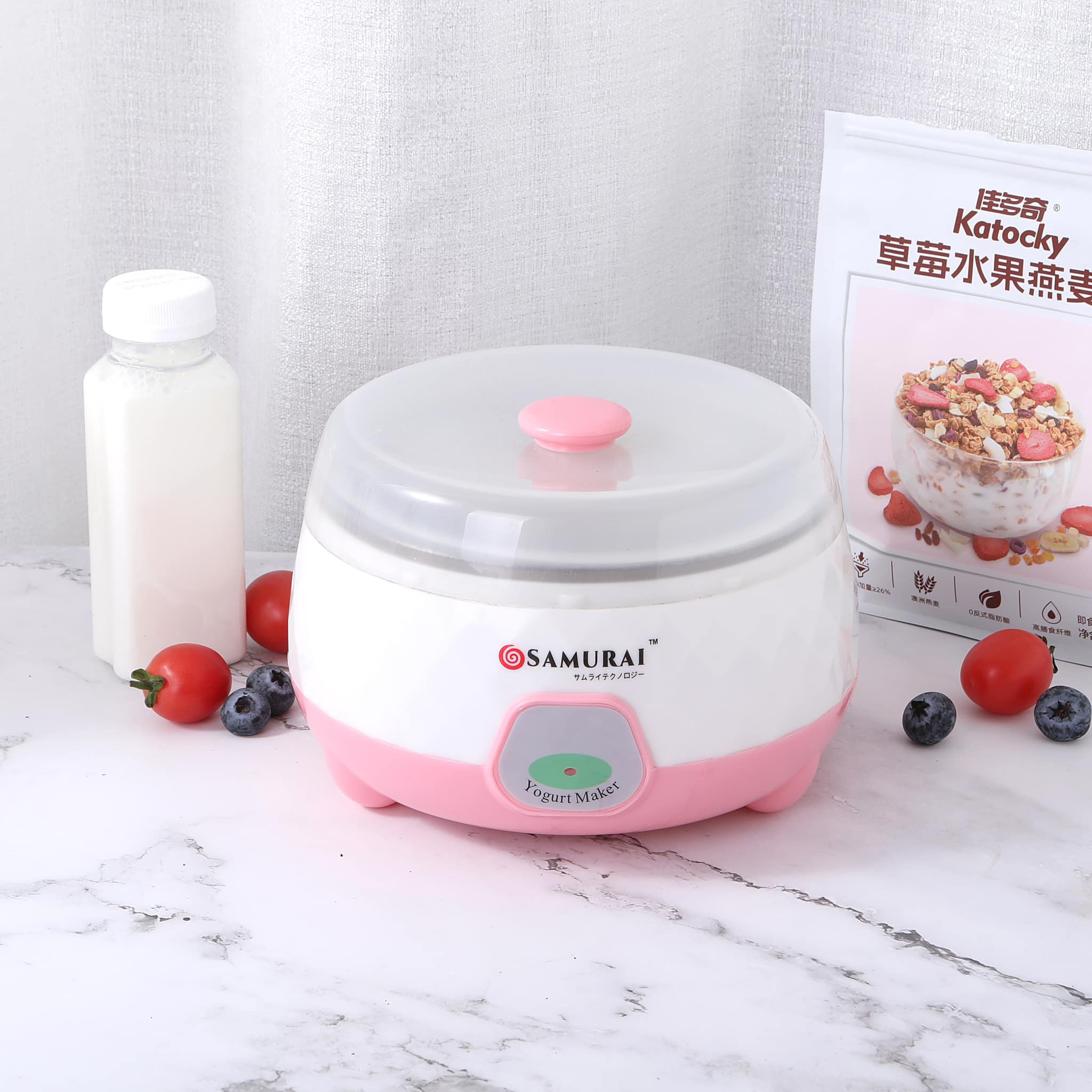 🥛 Samurai Electric Yogurt Maker – 1.5L Automatic Homemade Yogurt & Curd ...